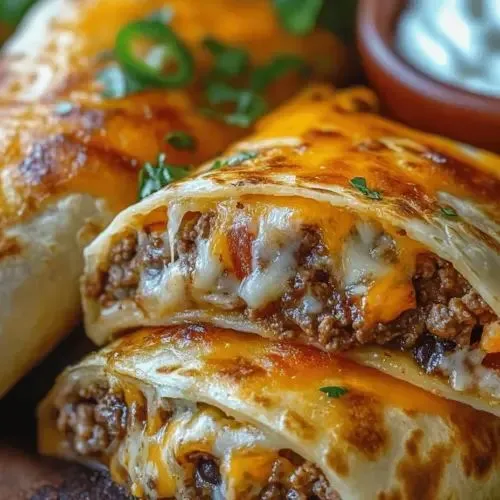 Carne con queso